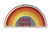 TAHOE -04 - LAKE TAHOE rainbow souvenir embroidered patch