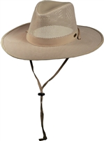 No Fly Zone Mesh safari shaped hat