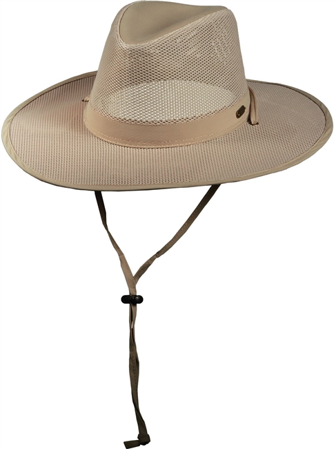 No Fly Zone Mesh safari shaped hat