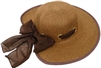 ladies wide brim straw hat