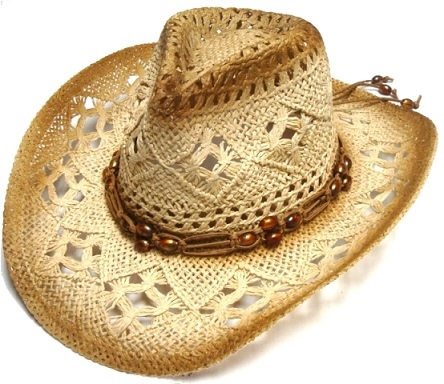 kids straw cowboy hat