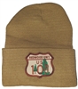 CALIFORNIA REDWOOD HWY knit beanie