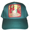 CALIFORNIA REDWOODS cotton dk grn cap