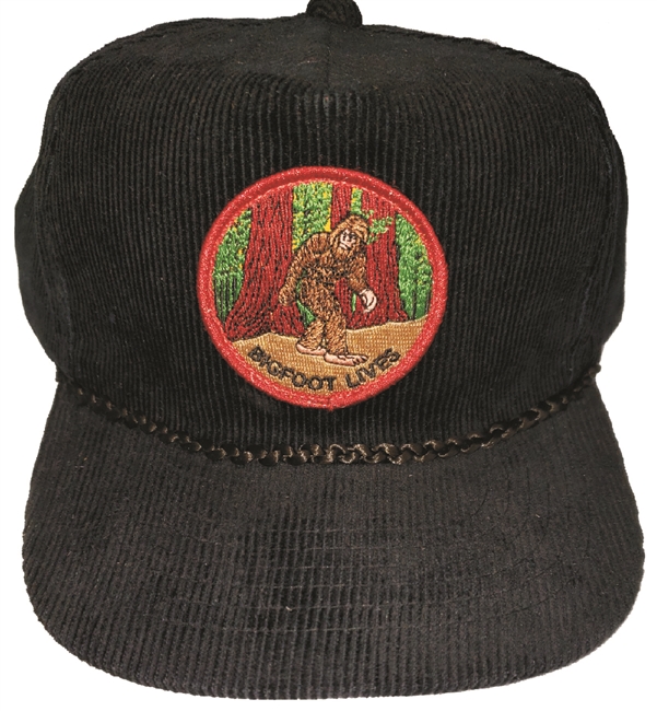 BIGFOOT LIVES corduroy cap