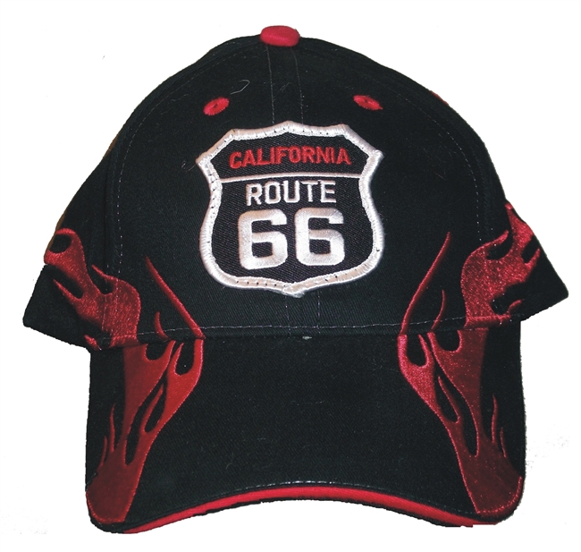 CALIFORNIA US 66 Flame fire cap