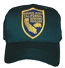 CALIFORNIA FISH & GAME dark green cotton cap.