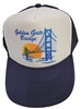 Golden Gate Bridge poly-foam/trucker cap, San Francisco