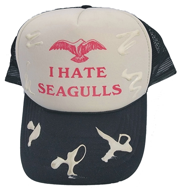 I HATE SEAGULLS poly-foam/trucker cap