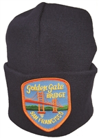 San Francisco GOLDEN GATE BRIDGE knit beanie.