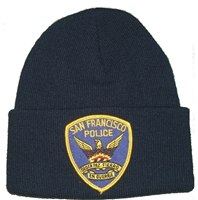 SAN FRANCISCO POLICE knit beanie