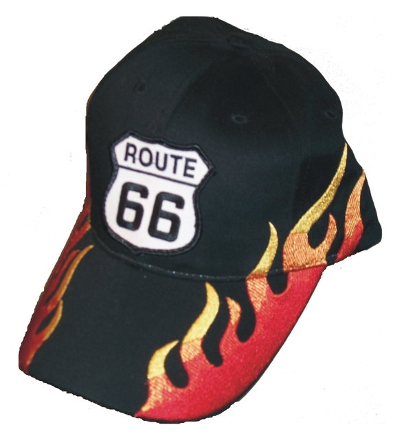 ROUTE 66 Flame fire cap