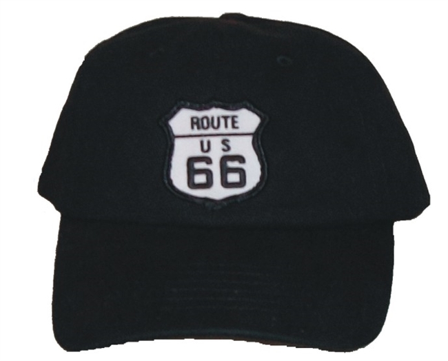 ROUTE 66 black low profile cap