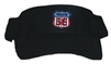 ROUTE 66 black visor