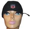 ROUTE 66 black headwrap (doo rag)