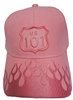 ROUTE 66 pink flame fire cap