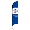 Fuchs Standing Flag - 3.5m x 0.70m