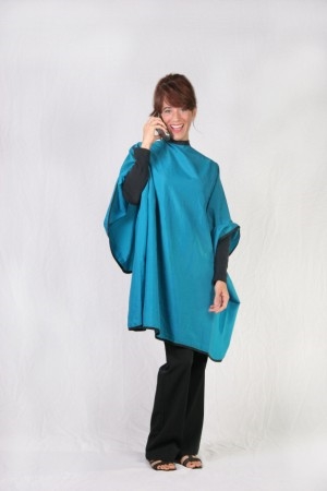 Blue Teal Cutting Cape