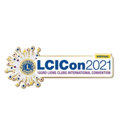 LCI International Virtual Convention Pin 2021