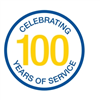 Badge 100 Years Anniversary