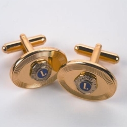 Cuff Links with Lions Logo