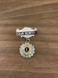 Bling Secretary Medal