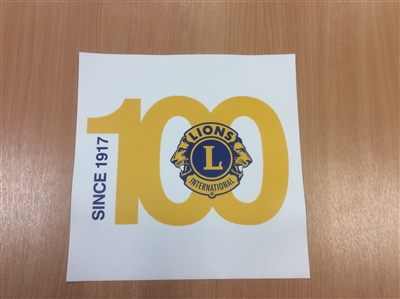 12" Mat Centennial Decal