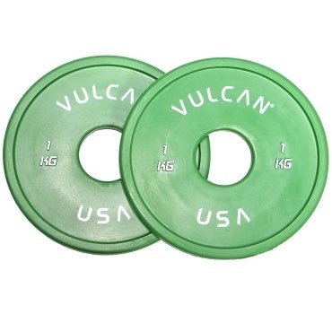 1 kg V-Lock Olympic Weightlifting Rubber Disc
