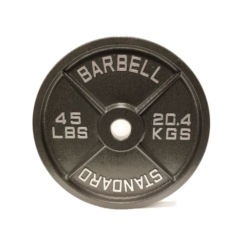 Weight Plates - Olympic Barbell - Cast Iron - Made in the USA