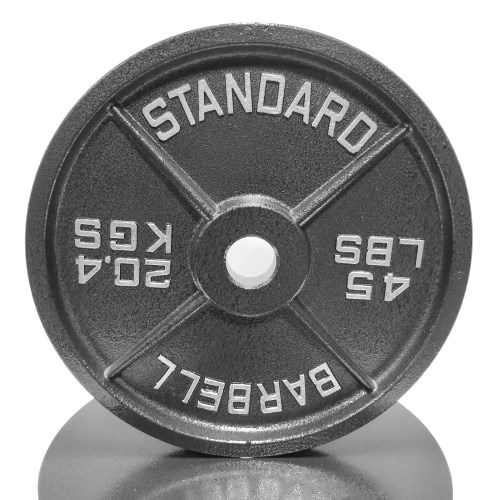 GRIND Cast Iron Weight Plates  Olympic Plates For Strength Training,  Weightlifting & Powerlifting –