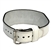 White leather Weightlifting Belt