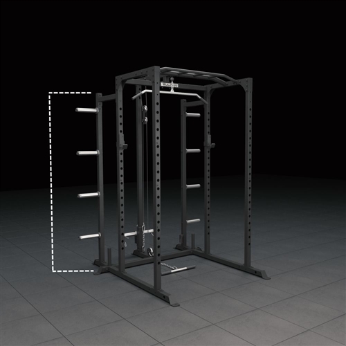 Rear Extension/Storage for One Basic Power Rack