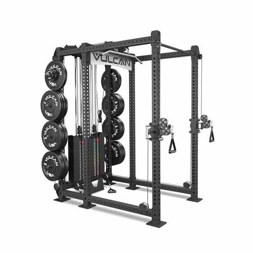 Vulcan Talos - Multi Functional Cable Pulley Attachment for Power Rack - Selectorized