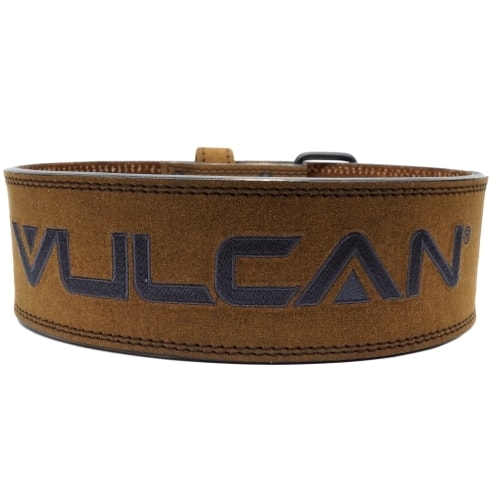 Vulcan Brown Leather Powerlifting Belt