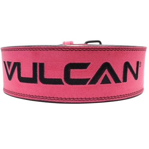 Vulcan Pink Leather Powerlifting Belt