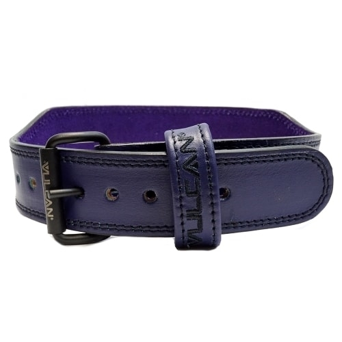 Vulcan Purple Leather Weightlifting Belt