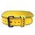 Vulcan Yellow Leather Weightlifting Belt