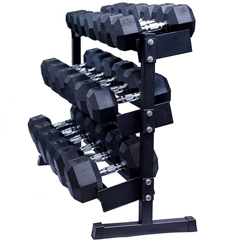 Three Tier Dumbbell Rack - Vulcan Strength