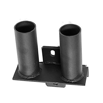 Dual Vertical Olympic Bar Holder for Rig or Power Rack