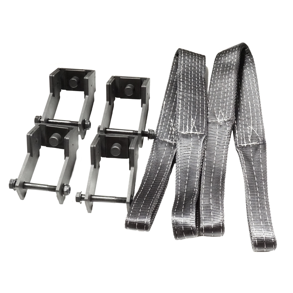 Safety Spotter Straps for Flat Foot Base Power Rack - Pair
