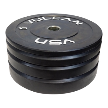 Vulcan Strength 250 lb Bumper Plate Set