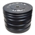 Vulcan 340lb Black Bumper Plate Set