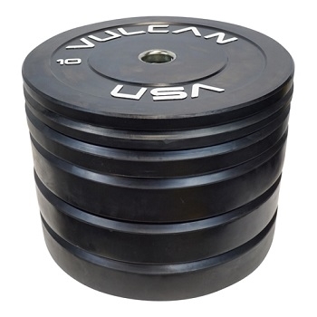 370 lb Vulcan Bumper Plate Set | Vulcan Strength