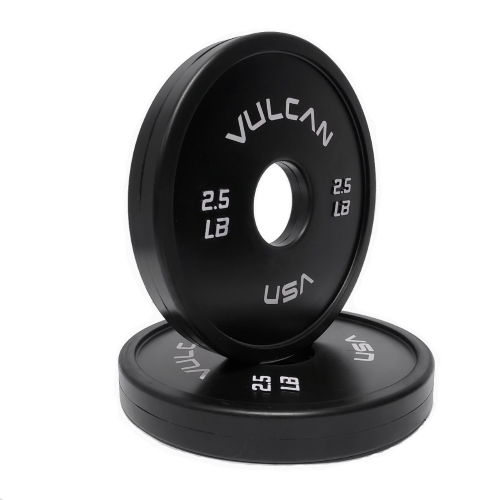 2.5 lb Black V-Lock Weight Training Disc Pair