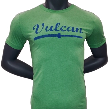 Vulcan Abused Barbell - T Shirt-Green
