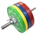 Vulcan 160 kg Competition Bumper Plate Set and Barbell