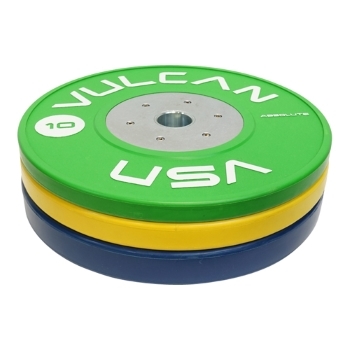 Vulcan Competition Bumper Plates - 90 kg Set  | Vulcan Strength