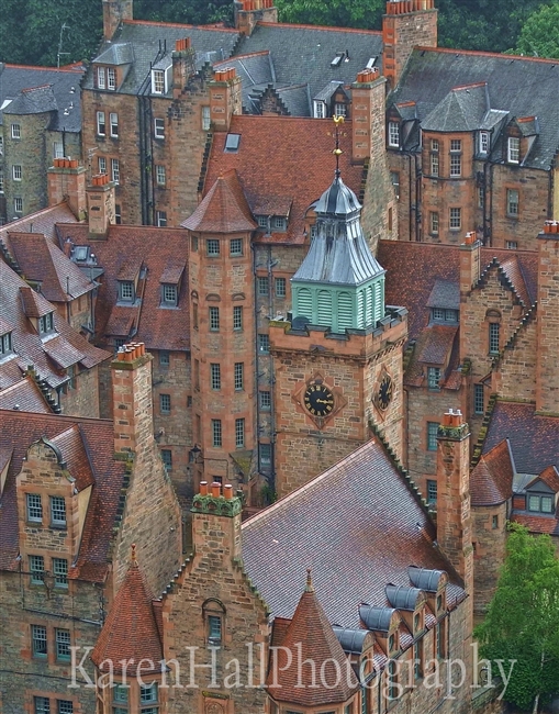 The Roof Tops of Edinburgh