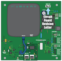 DoorKing 1800-010 Cellular Voice and Data Box Control Board for 1800-080