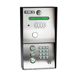 DoorKing 1802-090 Surface Mount Telephone Entry Hands Free with Electronic Directory - 100 Memory