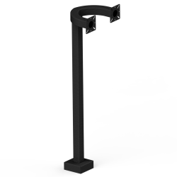 Pedestal Pro - 42" Dual Headed, Side-by-Side Pedestal